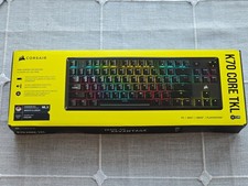 Corsair K70 CORE TKL Mechanical wired Keyboard, MLX Red, RGB, Black picture