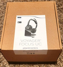 Plantronics Voyager Focus UC B825-M Bluetooth USB Noise Canceling Headset Dock picture