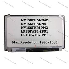 NV156FHM-N42 Fit NV156FHM-N41 NV156FHM-N43 LP156WF4-SPU1 LP156WF6-SPF1 FHD LCD picture