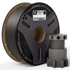 ELEGOO Carbon Fiber PETG Filament 1.75 Mm Gray 1KG, High Strength & Rigidity PET picture