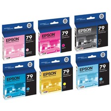 6-Pack Genuine Epson 79 T79 Ink for Artisan 1430 Printer picture