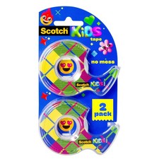 Tape Dispenser Kids Scotch Invisible 2 Rolls with Dispensers picture