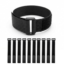 Ysenchan Hook and Loop Straps with Buckle, Reusable Adjustable Cable Manageme... picture