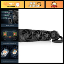 AIO CPU Cooler 360mm Liquid Cooling System - 3 x 120mm Fans, Efficient Heat Diss picture