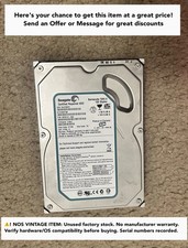 Seagate Barracuda 120GB IDE 3.5 Hard Drive Vintage Retro PC Zero Hour ST3120213A picture
