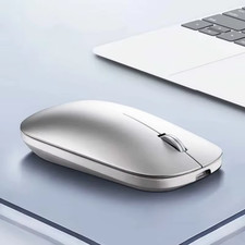 M28 Wireless Silent Mouse Bluetooth 2.4G Dual Mode Type-C Rechargeable Metal Rol picture