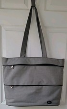Michael Graves Designer Computer Shoulder Bag Padded Double Strap Burgundy Liner picture