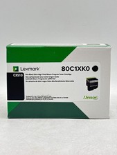 Genuine Lexmark 80C1XK0 Black Extra High Yield Toner Cartridge CX 510 New in Box picture