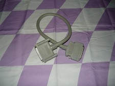 Vintage 25 Pin Male to 50 Pin HD50 SCSI Cable Used 1 Foot picture