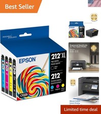 212 Claria Ink High Capacity Black & Standard Color Cartridge Combo Pack T212... picture