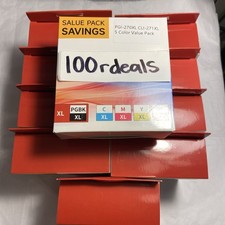 Lot of 10 PGI-270XL CLI-271XL 5 Color Value Packs Canon 270 271 XL Ink picture