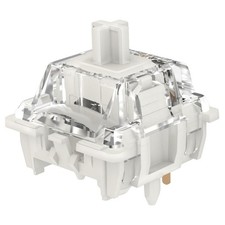 DRAOZA Gateron G White Pro 3.0 Switches,5-Pin Pre Lubed RGB SMD Linear Switch... picture