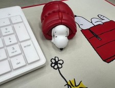 Peanuts Snoopy Figure Multi Pairing Wireless Bluetooth Mouse Nano Receiver NEW picture