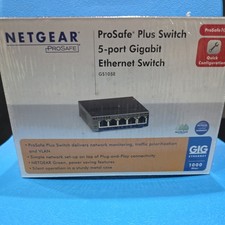 NetGear  ProSafe Plus (GS105E-100NAS) 5-Ports External Ethernet Switch picture