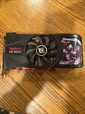 PowerColor Radeon HD 6850 1GB GDDR5 PCIe x16 Graphics Card Tested Works (D9) picture