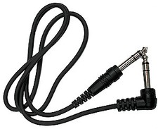 Hosa CSR-103 3 Foot Studio Interconnect, 1/4 in TRS to Right-Angle 1/4 in , New picture
