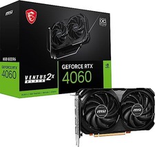 MSI Gaming GeForce RTX 4060 8GB GDRR6 GPU RTX 4060 Ventus 2X Black 8G OC picture
