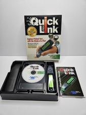 WizCom Quick Link Pen Handheld Scanner Super Pen 1999 Version Works picture