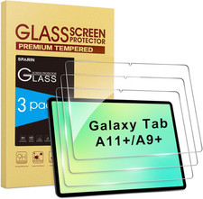 SPARIN 3 Pack Screen Protector for  Galaxy Tab A11 plus /A9 plus 11