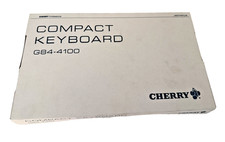 CHERRY Compact Keyboard G84-4100 G84-4100LCMEU-2 USB-PS2 Black picture