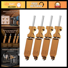 3D Printer Nozzle Assembly Set 0.25/0.4/0.6/0.8mm Quick-Detachable Max 300℃ High picture