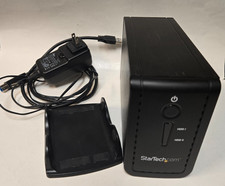 StarTech S352BU313R - 2-Bay Hard Drive USB 3.1 SATA HDD Enclosure - PSU & USB picture