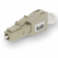 AddOn 2-Pack 5dB fixed Male to Female LC/UPC MMF OM1 Simplex fiber Attenuator picture
