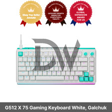 Logitech Korea Official G512 X 75 Gaming Keyboard White, Galchuk picture