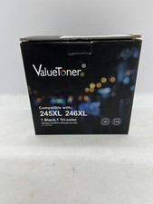 Valuetoner 245xl 246xl Ink Cartridge 1 Black, 1 Tri Color exp. 31/05/22 picture