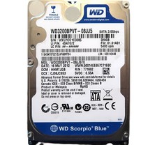 Western Digital WD3200BPVT-08JJ5T0 HHMTJGB Malaysia 2.5