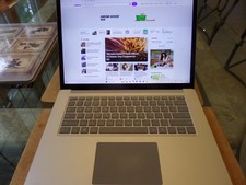 Microsoft Surface 3 Laptop ,i5, 8GB RAM 128GB SSD, comes with charger and box picture