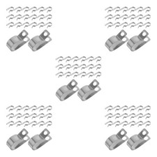 150 pcs Metal Wire Clamp, 3/4