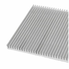 2pcs Aluminum Thermal Heat Sink 80mmx80mmx7mm for LED Power IC Transistor picture