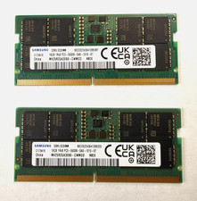 Samsung 32GB Total.  1Rx8 PC5-5600B DDR5 5600MHz SODIMM Laptop Memory 2x16gb picture
