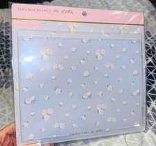LoveShackFancy x yoobi Patterned Floral Mouse Pad Blue White picture