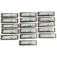 Lot of 16 | Intel 256GB M.2 2280 SSD NVMe PCIe | SSDPEKKF256G8 / SSDPEMKF256G8 picture