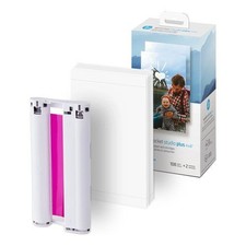 10x15cm Photo Paper + 2 HP Sprocket Studio Plus Cartridges picture