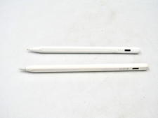 Lot of 2 Used Digital Stylus Pen Rechargeable USB-C Compatible for Tablet picture
