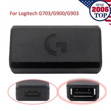 Micro-USB to USB Extension Port Adapter for Logitech G703 G903 G900 Gaming Mouse picture