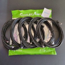 New Pack of 5 Rankie 15ft Ethernet Cables RJ45 Cat6 Snagless R-1302E-CB Cat#JK picture