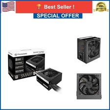 Thermaltake Smart 500W 80+ White ATX Power Supply 120mm Quiet Fan PSU picture