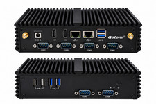 Qotom Q305p 3205u Mini PC COM Serial Port IPC POS Computer RS-232 8GB 128GB SSD picture