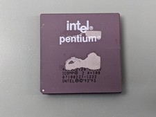 Intel Pentium 120 CPU, Ceramic 120MHz A80502120 SY062 ~ Fully Tested Good picture