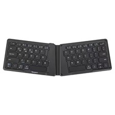 Targus - Ergonomic Foldable Bluetooth Antimicrobial Keyboard - Black picture
