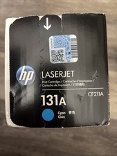 Genuine HP 131A Cyan Laser Jet Color Toner Cartridge CF211A picture