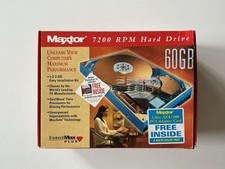 Maxtor 60 GB 7200 RPMHard Drive Diamond Max Plus New Open Box picture