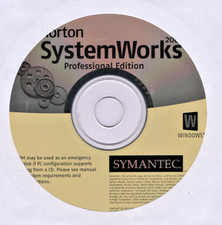 Symantec Norton SystemWorks 2001 Utilities Suite CD-ROM Windows 95 98 Me NT 2000 picture