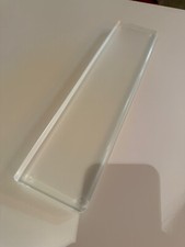 Wrist Rest for 75% or 80% Layout Keyboards - Solid Clear Resin picture