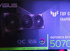 ASUS TUF Gaming GeForce RTX 5070 OC gaming  Edition GDDR7 12GB Aura Sync picture