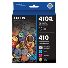 Epson 410XL Claria Premium Ink Combo 5pk T410XL-BCS XP-830 XP-640 NIB picture